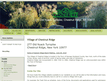 Tablet Screenshot of chestnutridgevillage.org